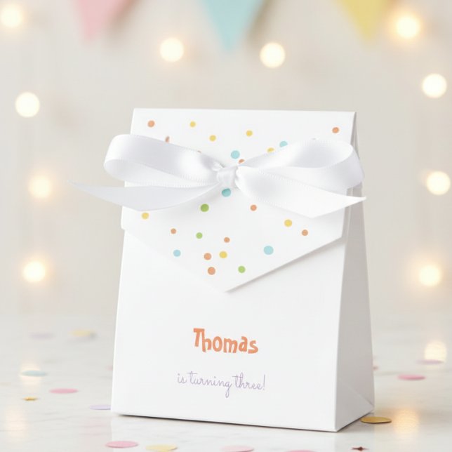 Dance sing and play kids birthday favour box (Creator Uploaded)