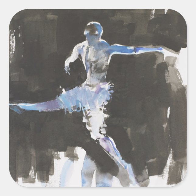 Dance Square Sticker (Front)