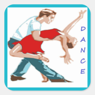 DANCE SQUARE STICKER