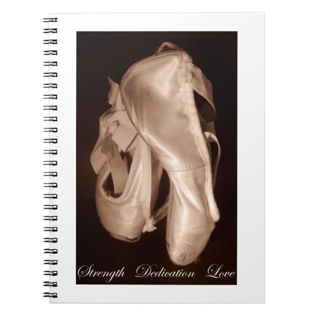 Dance - Strength Dedication Love Notebook (Front)