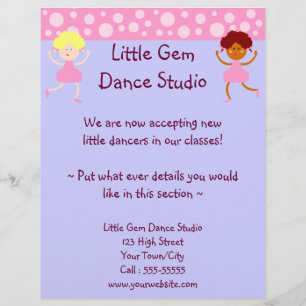 Dance Studio Business Flyer