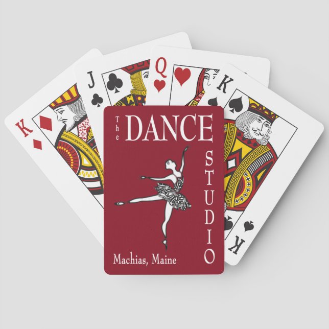 DANCE STUDIO playing cards (Back)
