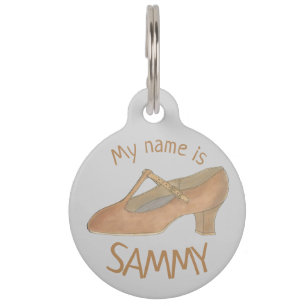 Dance Teacher Choreographer Musical Theatre Shoe Pet Tag