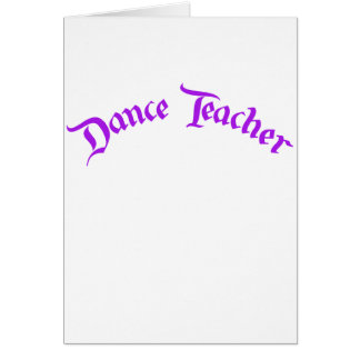 Dance Teacher (customise)