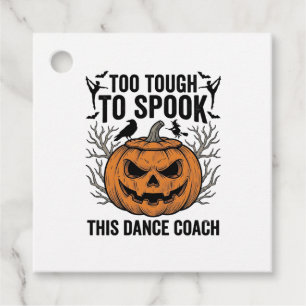 Dance Teacher Halloween Pumpkin Engraving Shirt De Favour Tags