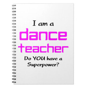 dance teacher notebook