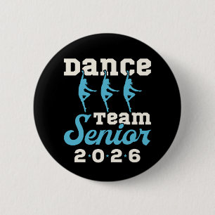 Dance Team Senior Class of 2026 6 Cm Round Badge