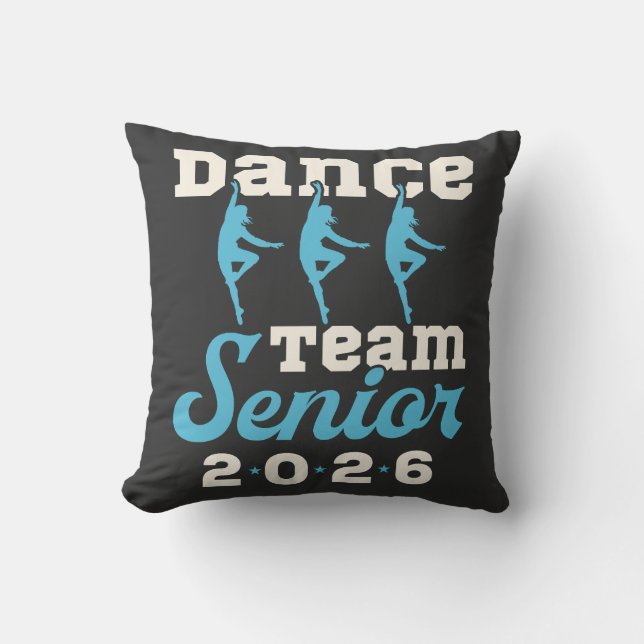 Dance Team Senior Class of 2026 Cushion (Front)