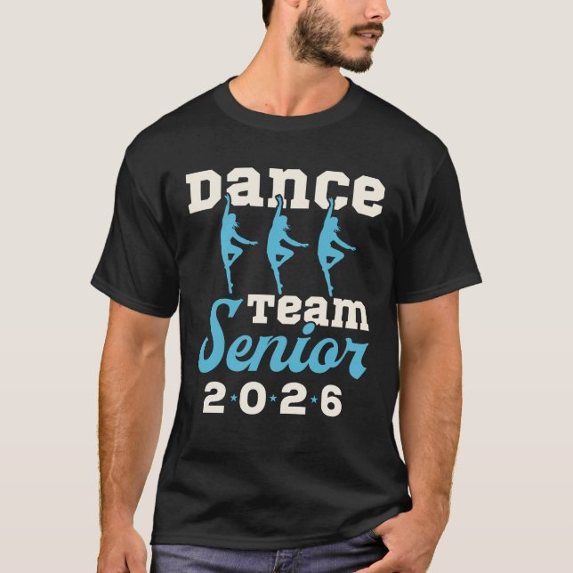 Dance Team Senior Class of 2026 T-Shirt (Front)