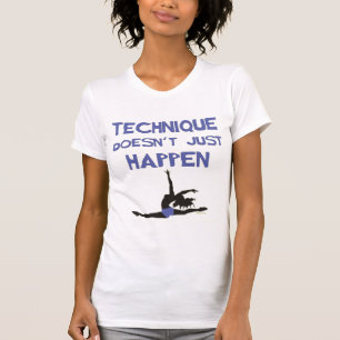 Dance technique ballet pointe jumps perform am1 T-Shirt
