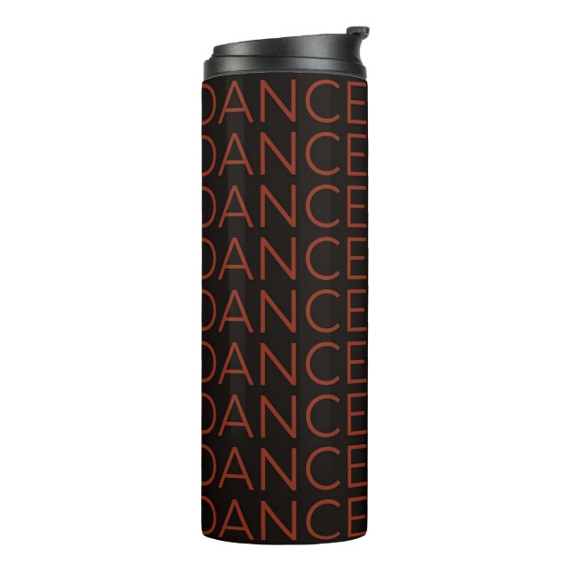 Dance Thermal Tumbler (Rotated Left)