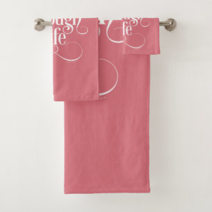 Dance Through Life Bath Towel Set