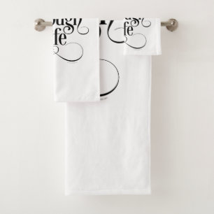 Dance Through Life Bath Towel Set