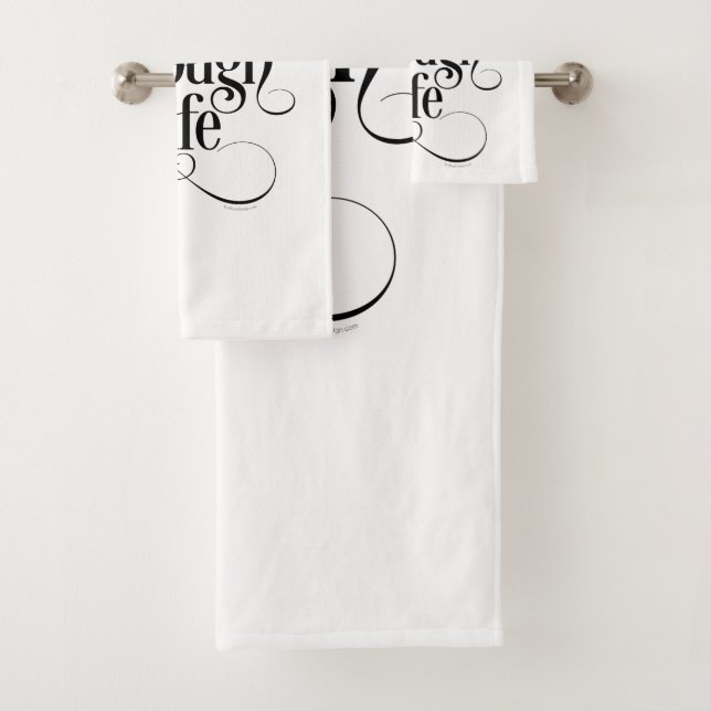 Dance Through Life Bath Towel Set (Insitu)