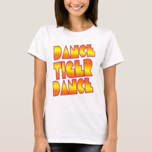 Dance Tiger Dance- girls electro dance club shirt