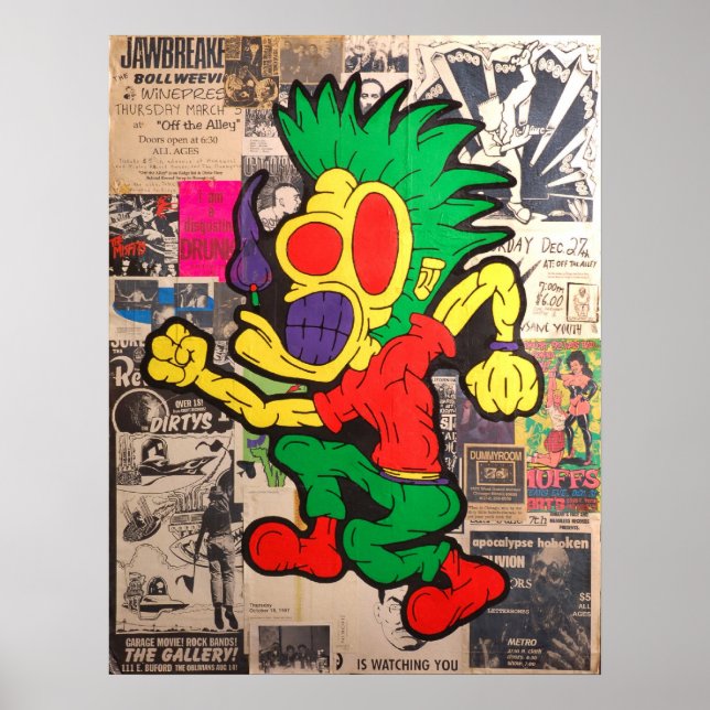 "Dance to the music" Poster (Front)