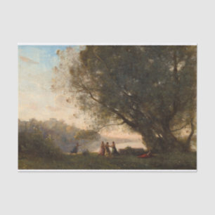 Dance under the Trees at the Edge of the Lake Tissue Paper