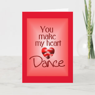Dance Valentine's Holiday Card