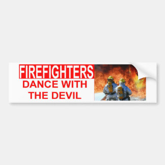 DANCE WITH DEVIL BUMPER STICKER