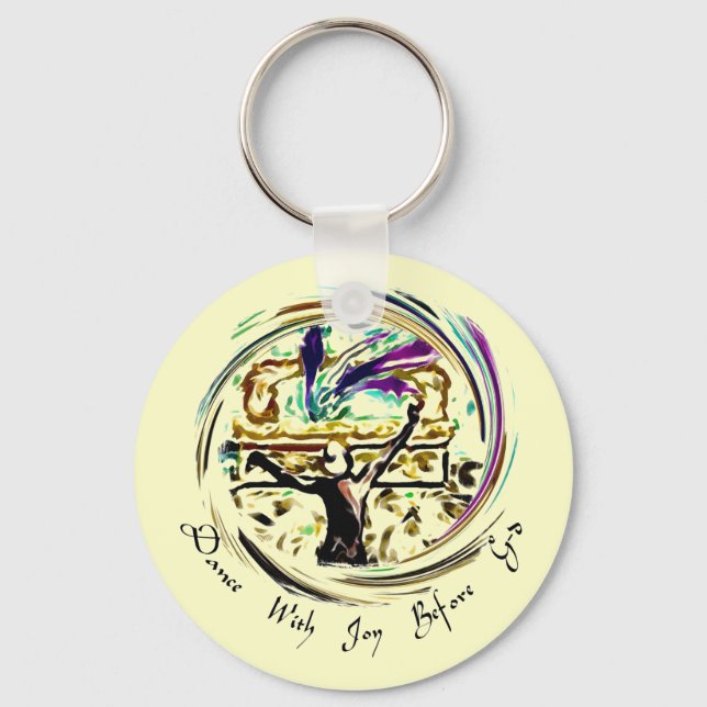 Dance With Joy Keychain (Front)
