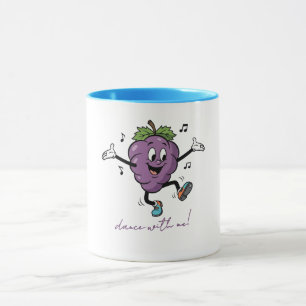 Dance With Me Happy Grape Mug