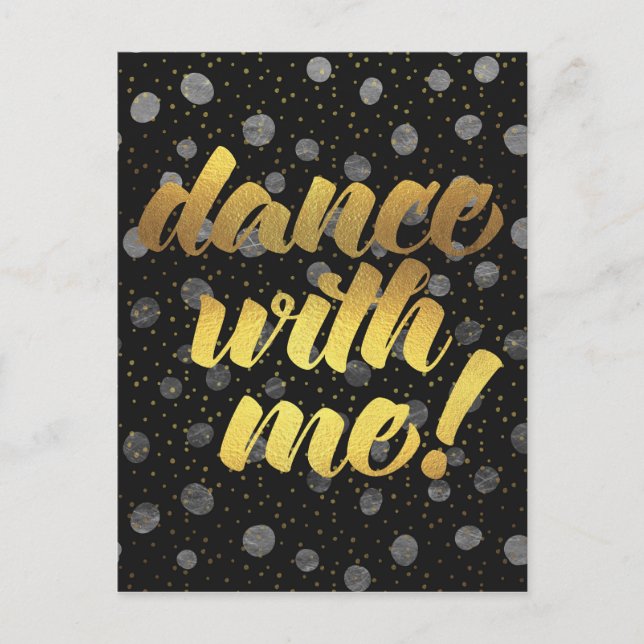 Dance With Me! Postcard (Front)