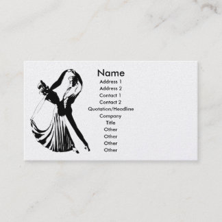 Dance with Me Profile Card Template