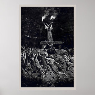 Dance With The Devil A2 A3 A4 Matte Art Print