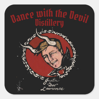 Dance with the Devil Distillery Stickers