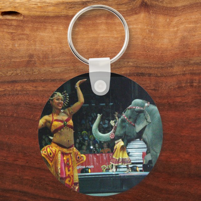 DANCE WITH THE ELEPHANTS keychain (Front)