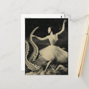 Dance With the Octopus Postcard