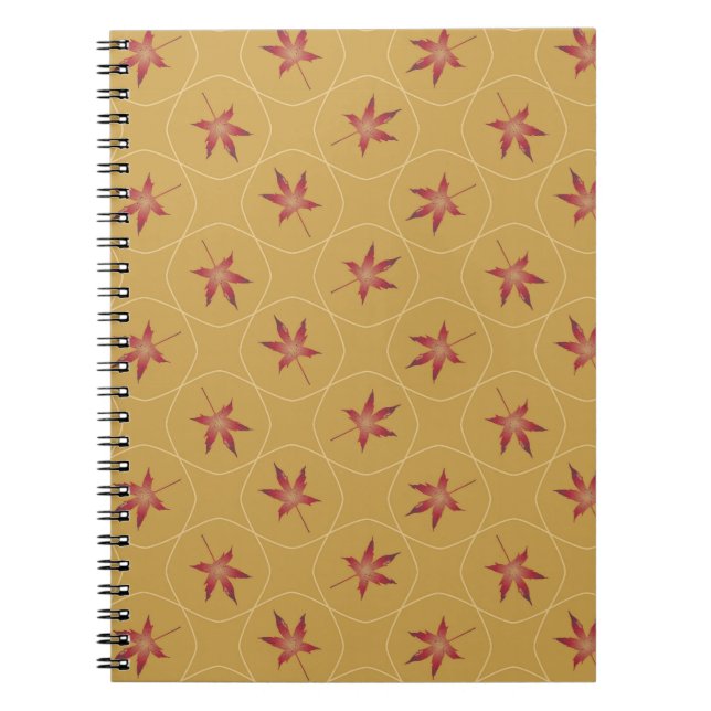 Dance with the Wind notebook Maple Leaf (Front)