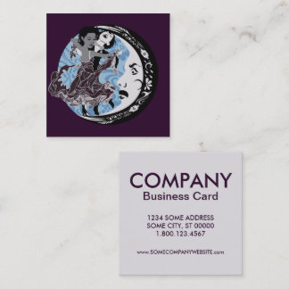 dance with your darkness square business card
