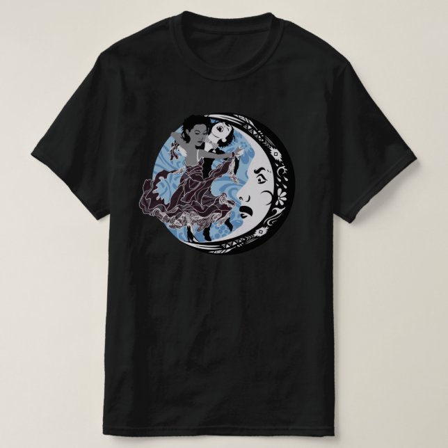 dance with your darkness T-Shirt (Design Front)