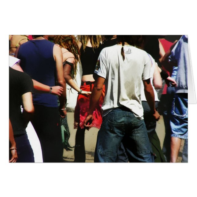 Dancefloor Glimpses Card (Front Horizontal)