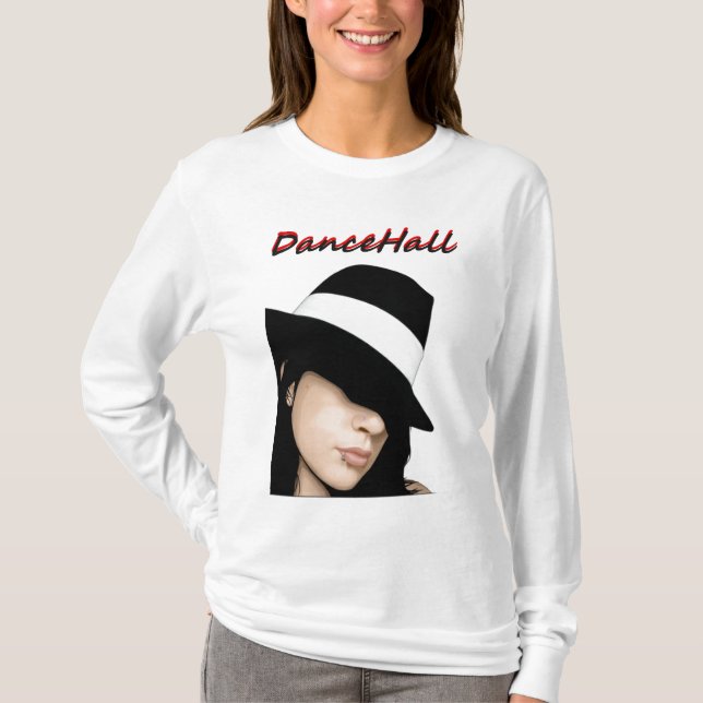 Dancehall-Ladies Hoody Long Sleeve (Front)
