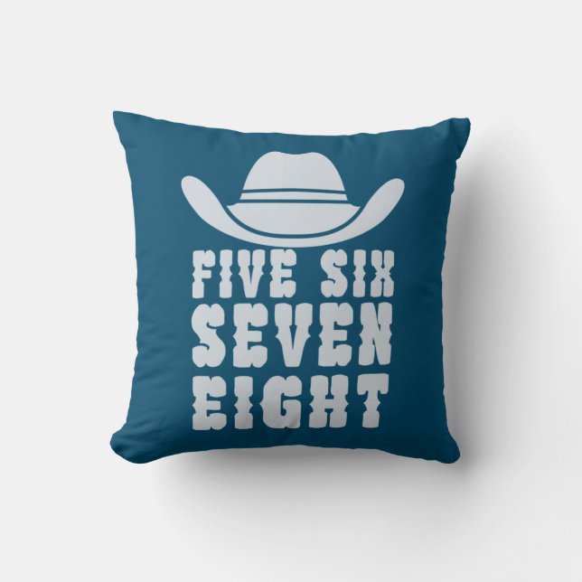 Danceline Five Six Seven Eight Cushion (Front)