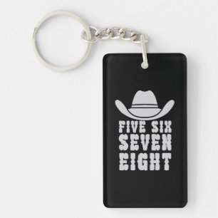 Danceline Five Six Seven Eight Key Ring