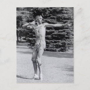 Dancer, 1930s, postcard