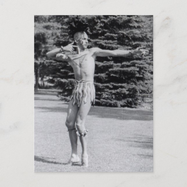 Dancer, 1930s, postcard (Front)