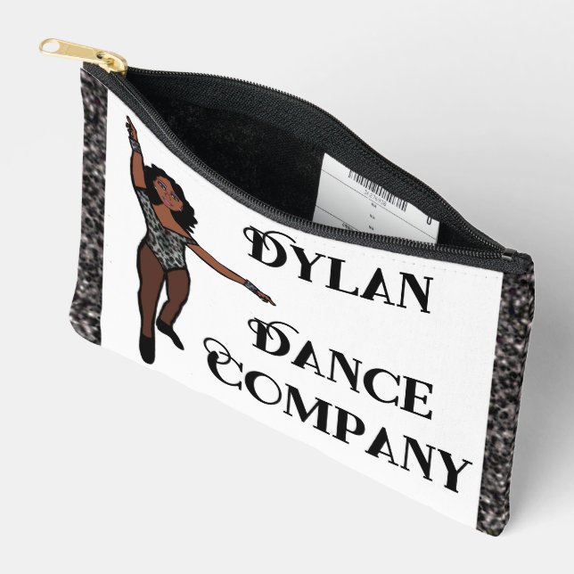  Dancer Accessory Bag Black Animal (Open)