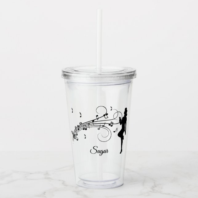 Dancer Acrylic Tumbler (Front)