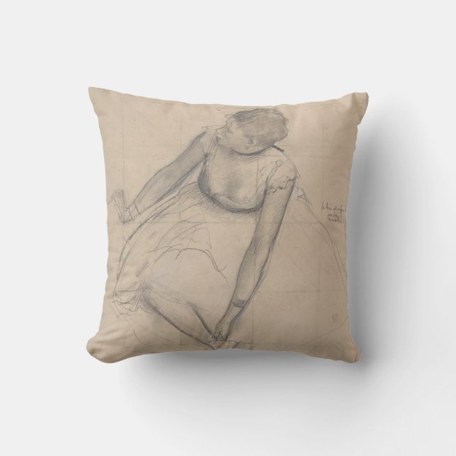 Dancer Adjusting Her Slipper Cushion (Front)