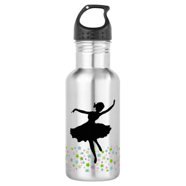Dancer amongst the stars 710 ml water bottle (Front)