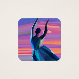 Dancer at sunset