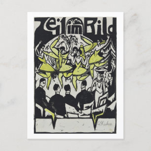 Dancer at the Ice Palace Kirchner Postcard