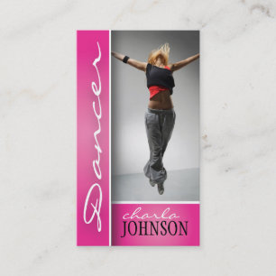 DANCER BUSINESS CARD