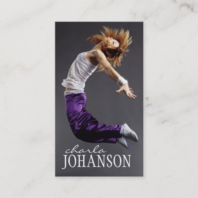 DANCER BUSINESS CARD (Front)