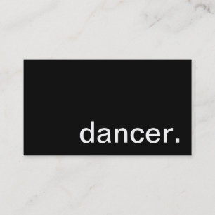 Dancer Business Card