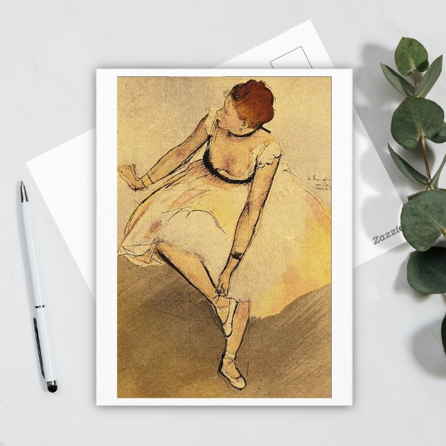 Dancer by Edgar Degas  Postcard (Creator Uploaded)